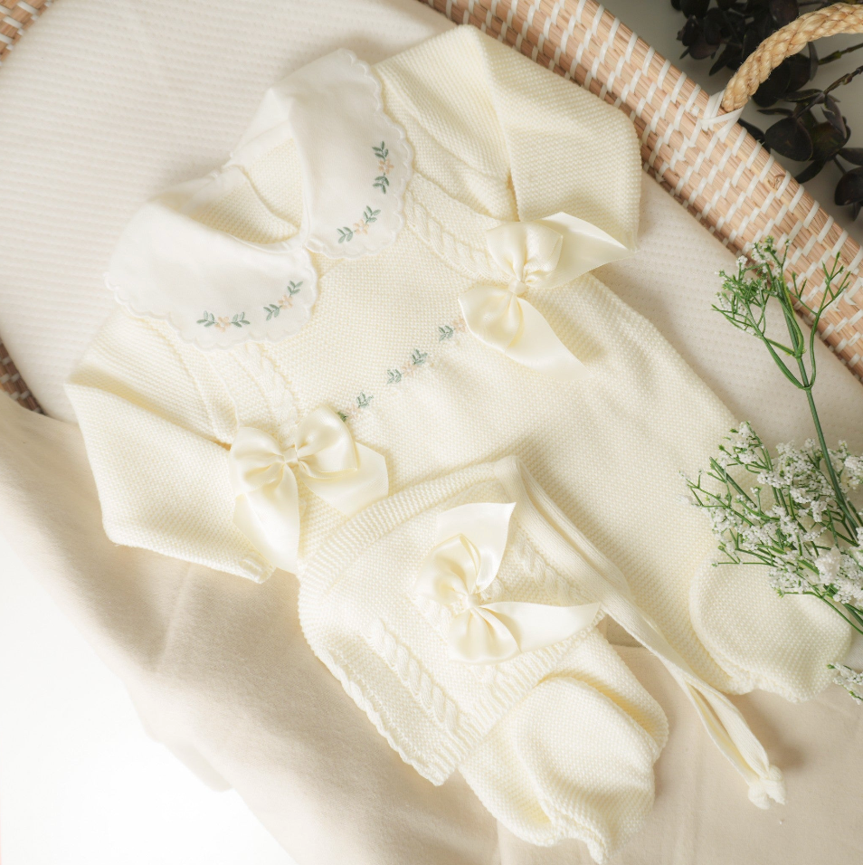 Paula Flores Three Piece Knitted