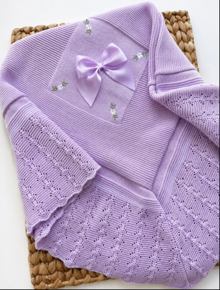 Pétalo Flor Knitted Blanket