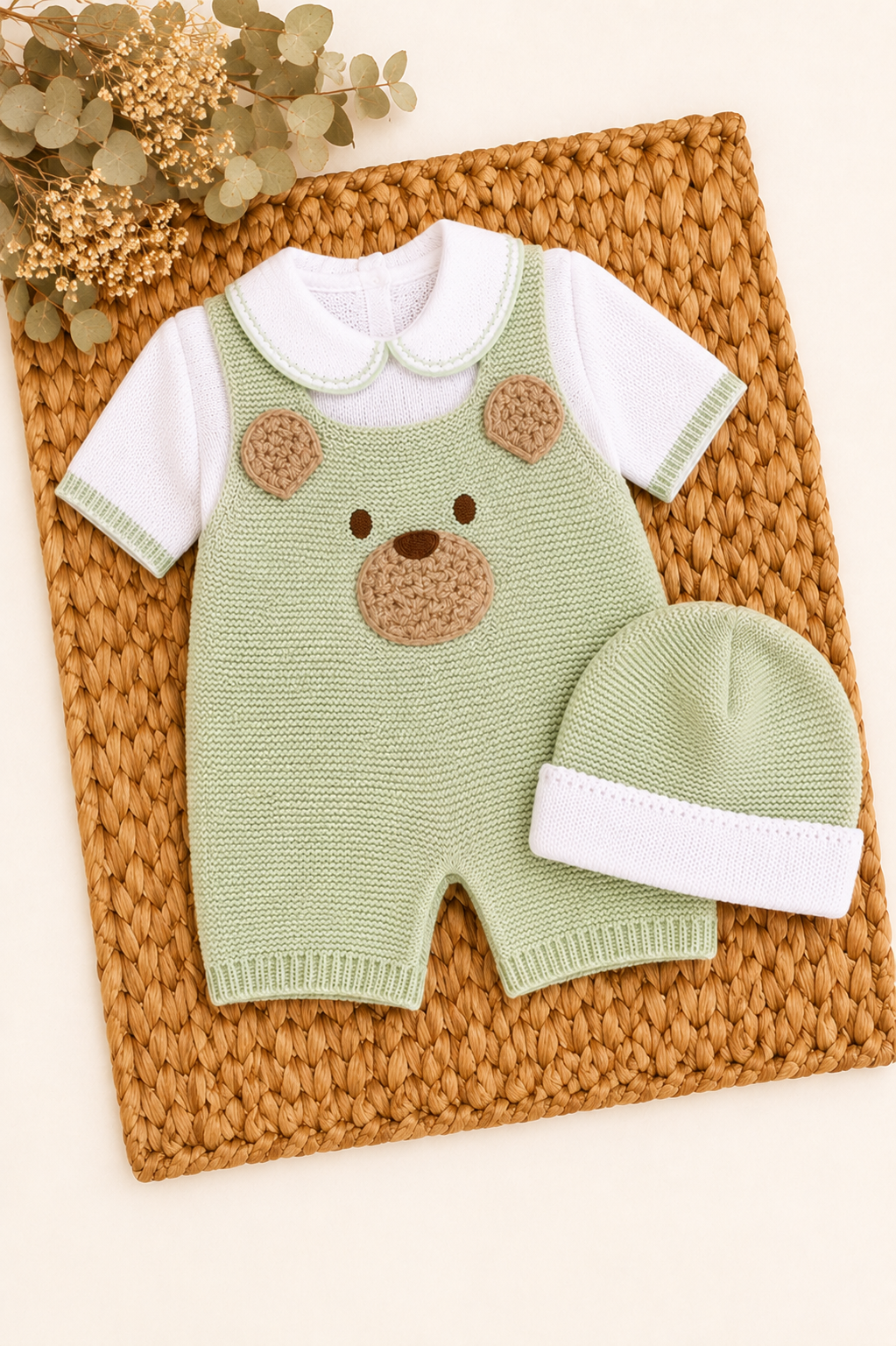 Teddy Three Piece Knitted