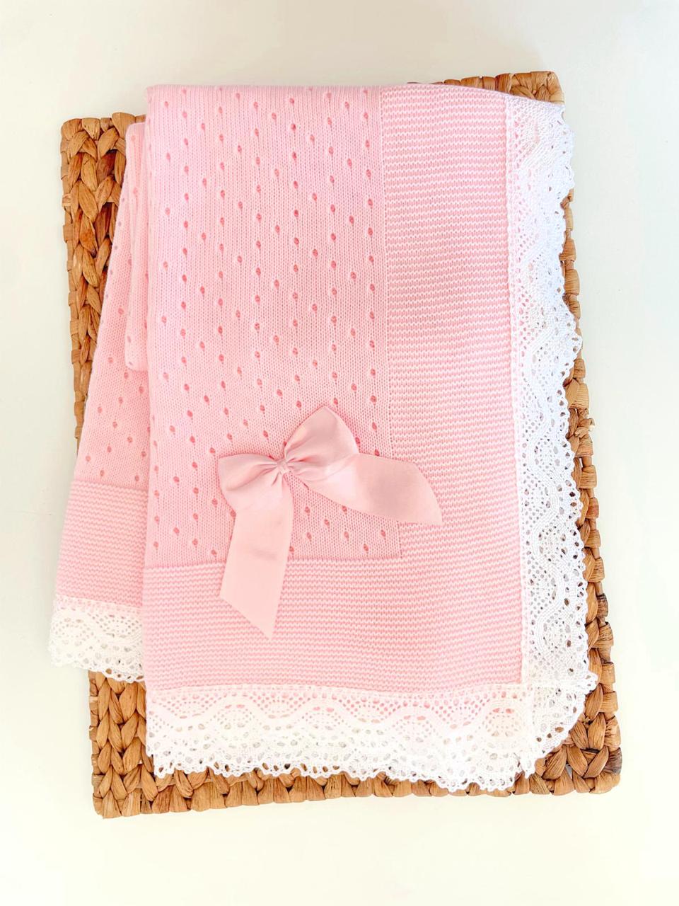 Puntilla Knitted Blanket