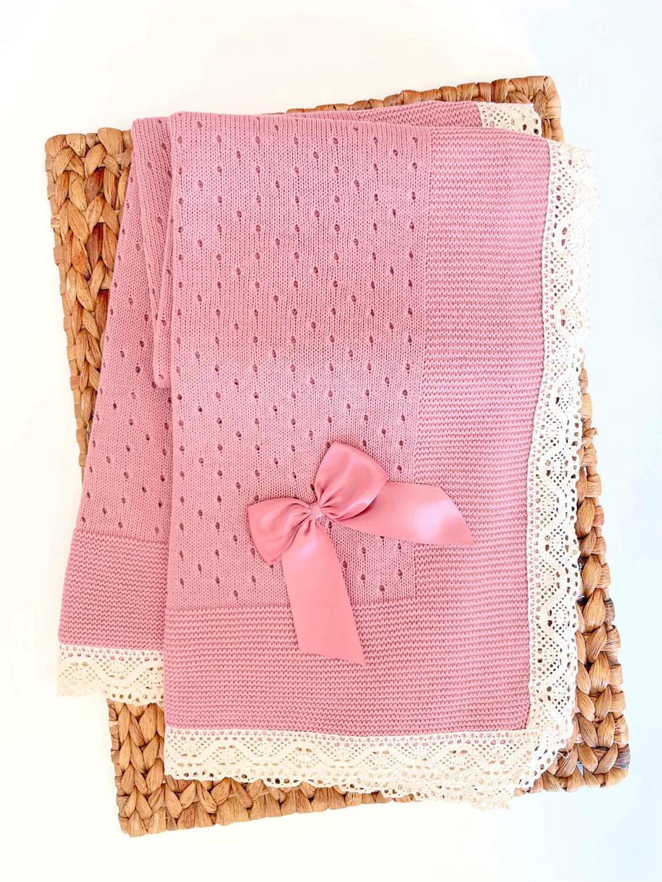 Puntilla Knitted Blanket