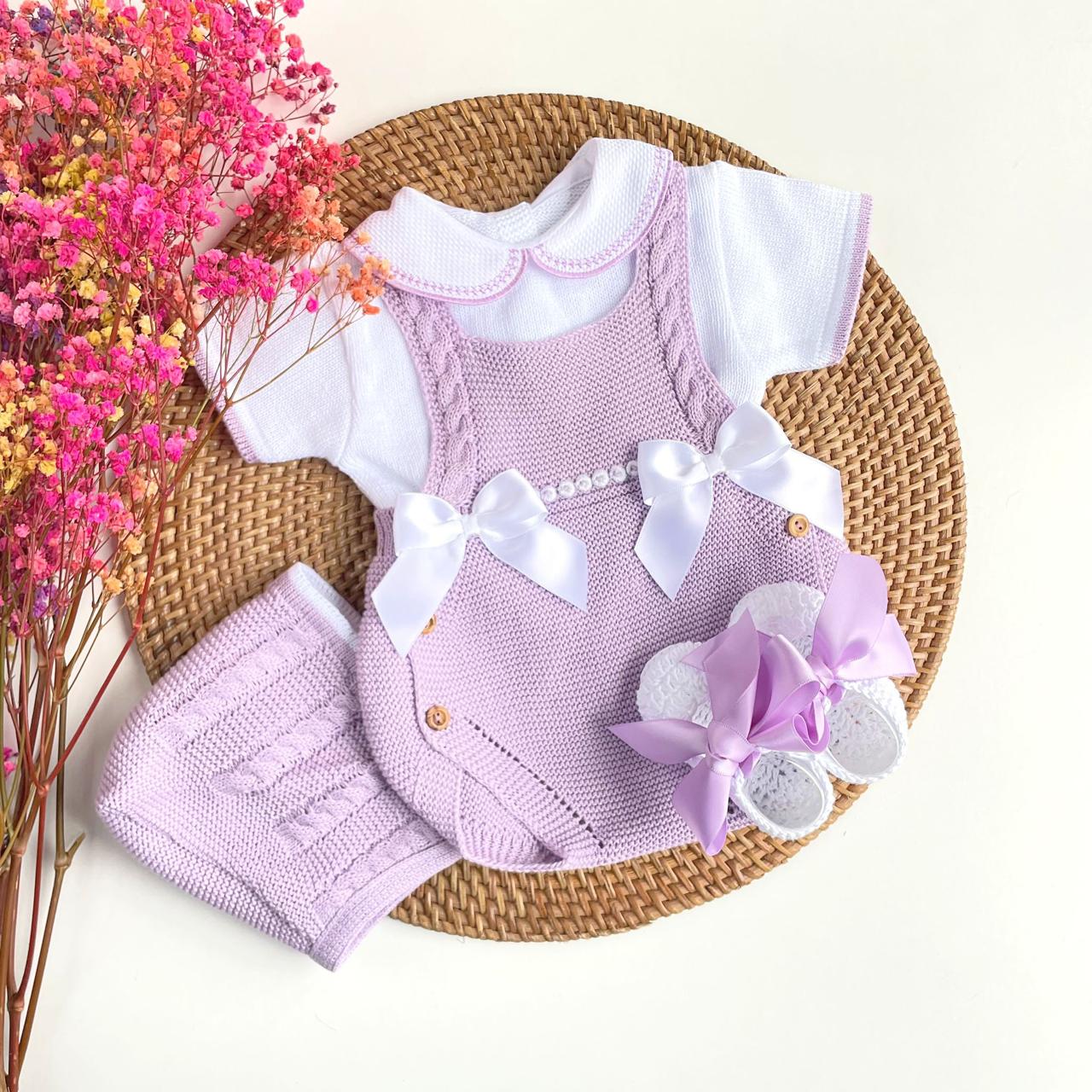 Paula 4 Piece Knitted Outfit