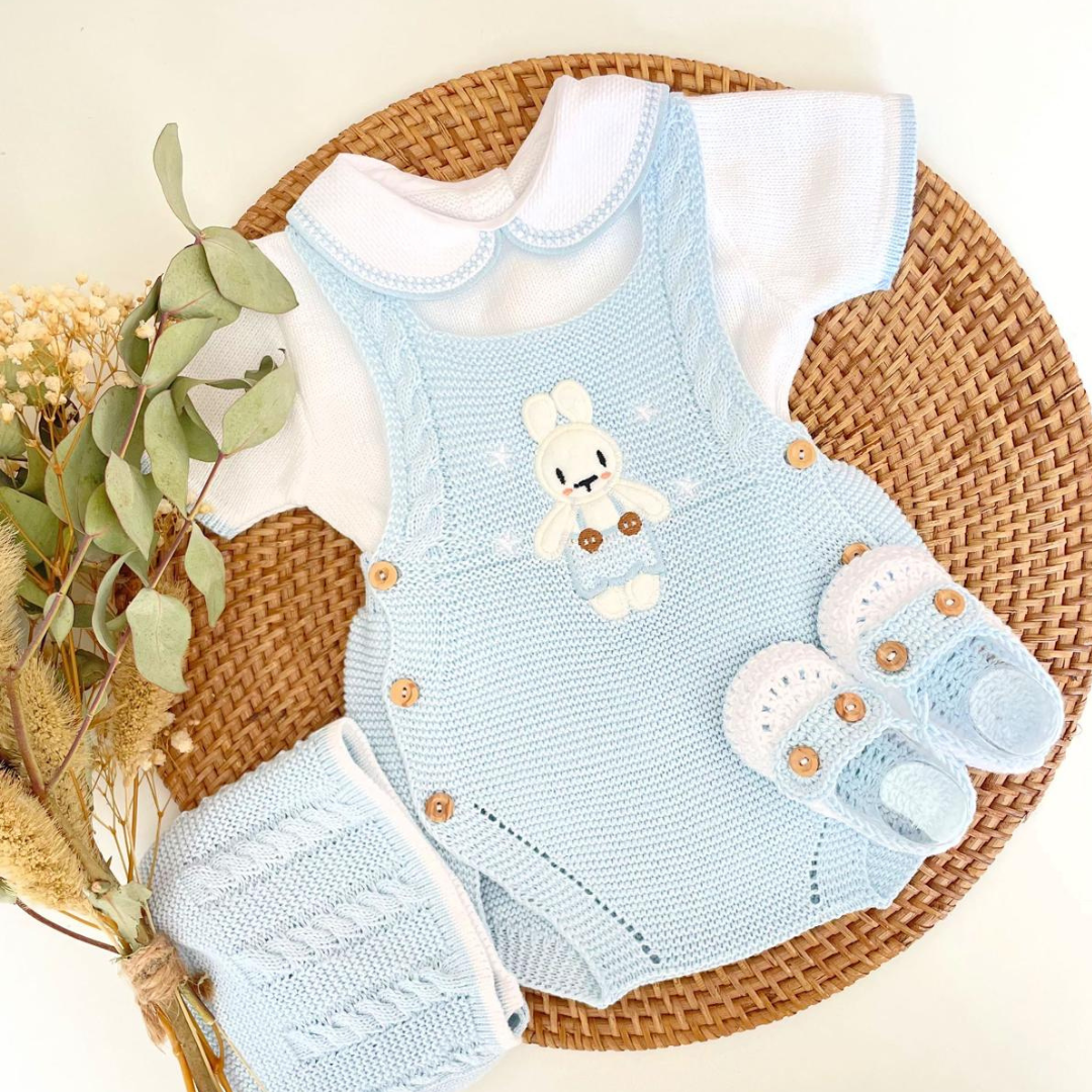 Bunny 4 Piece Knitted Outfit