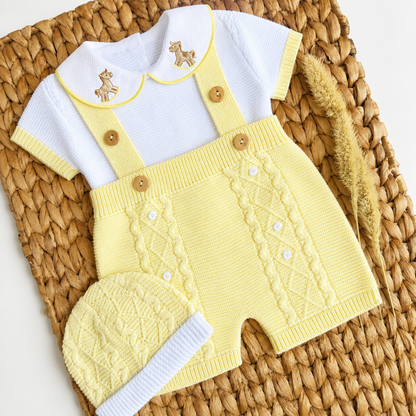 Little Horse 4 Piece Knitted Outfit