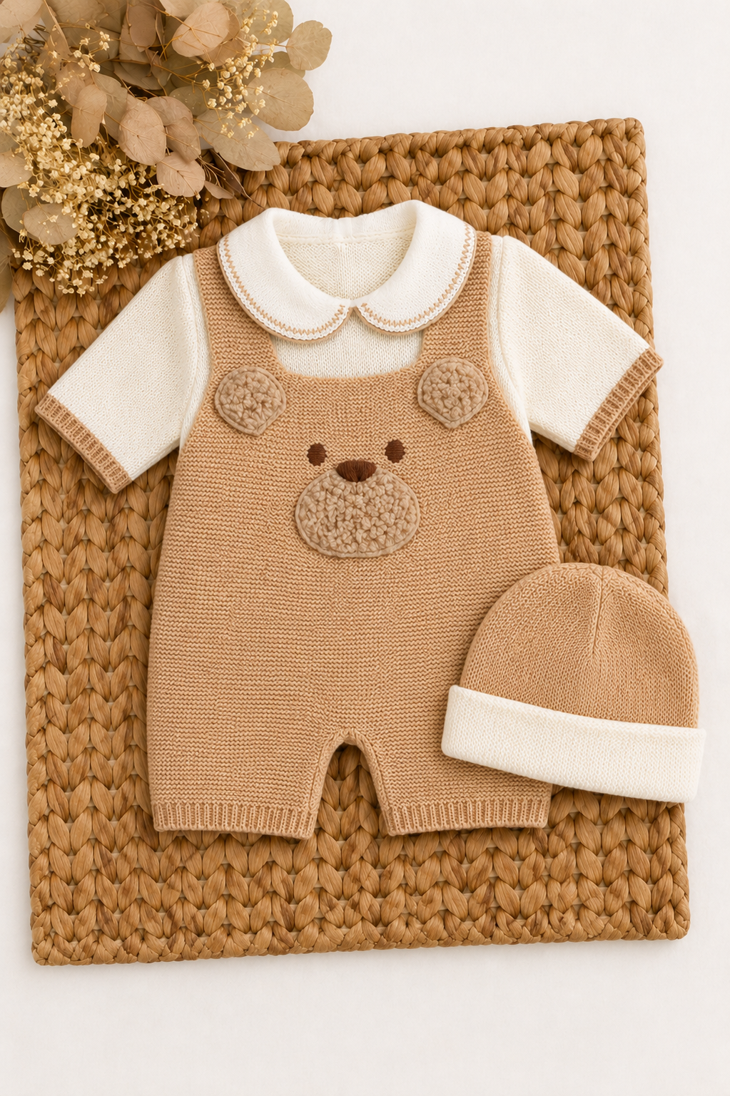 Teddy Three Piece Knitted
