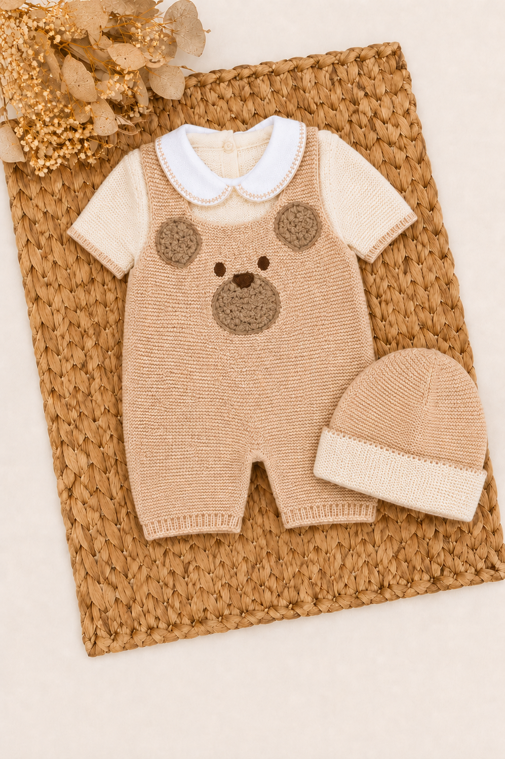 Teddy Three Piece Knitted