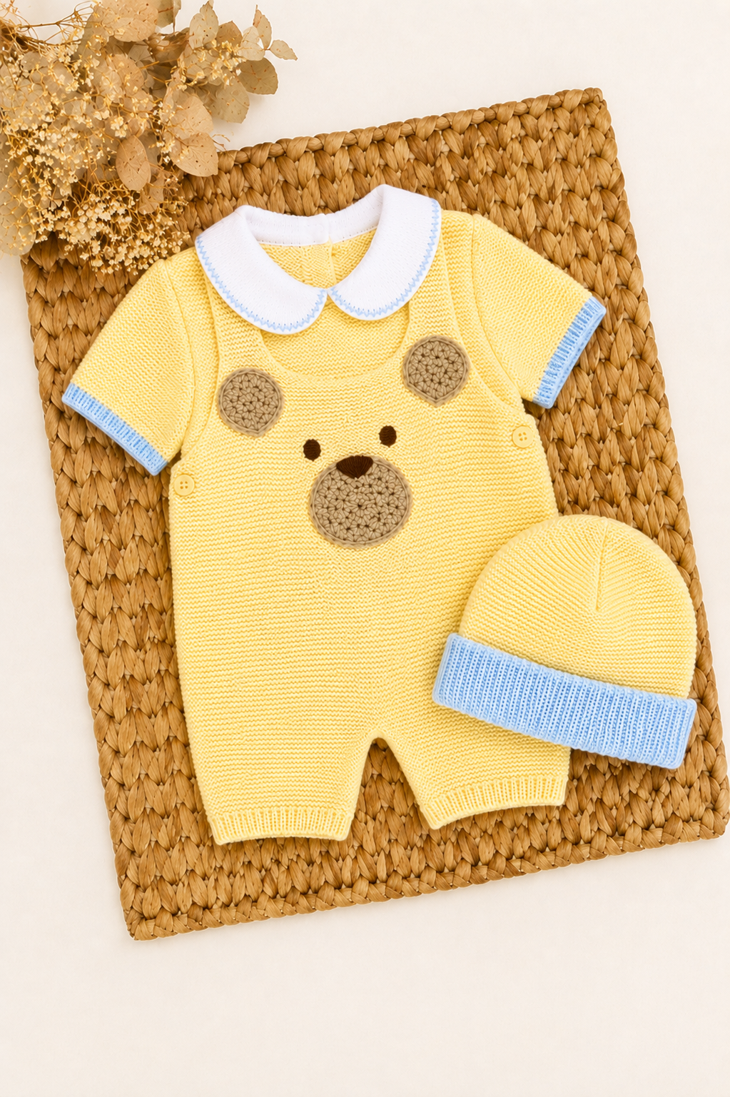 Teddy Three Piece Knitted