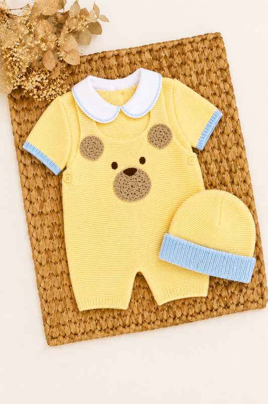 Teddy Three Piece Knitted