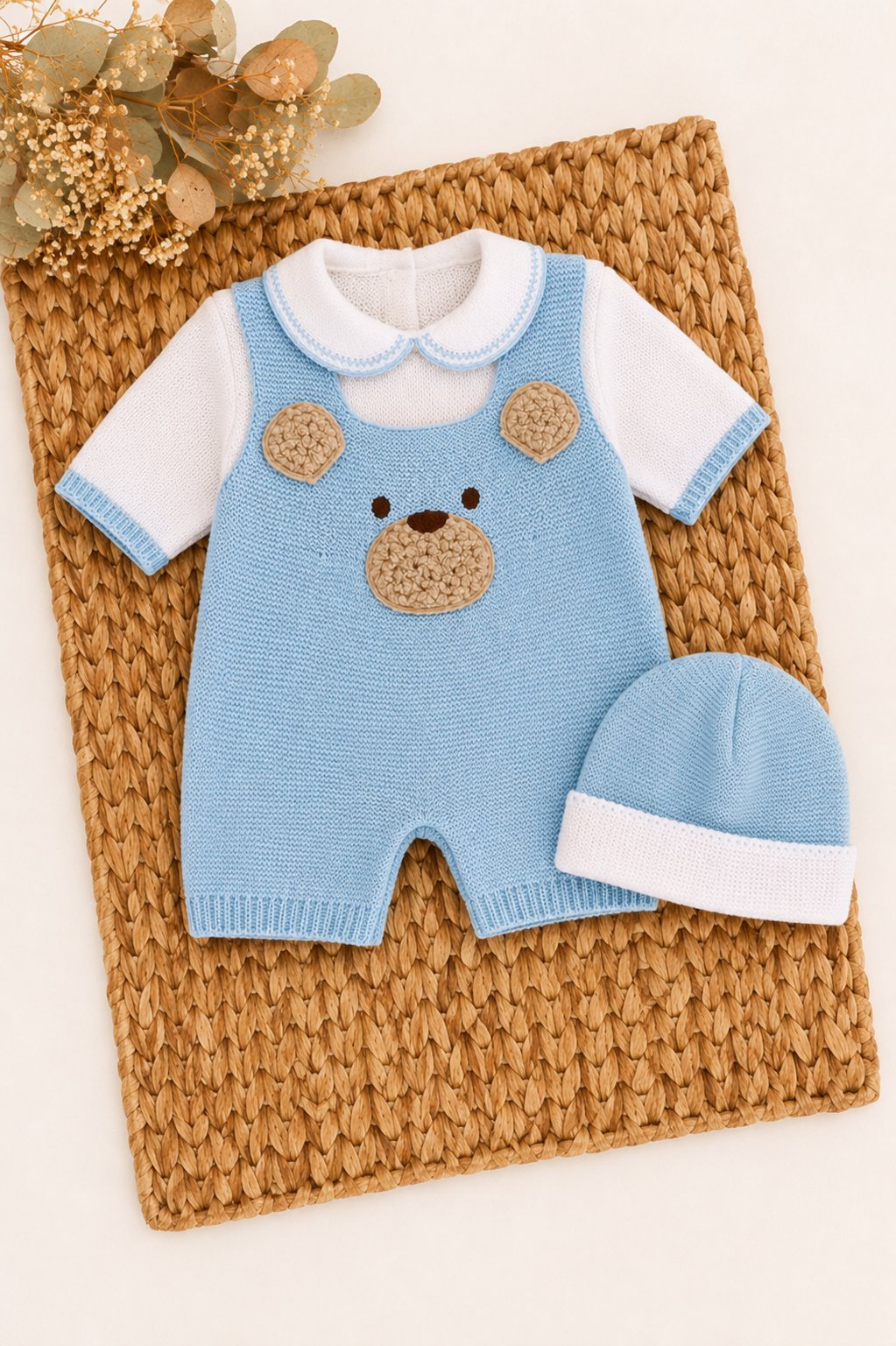 Teddy Three Piece Knitted