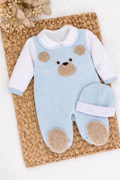 Bear Three Piece Knitted