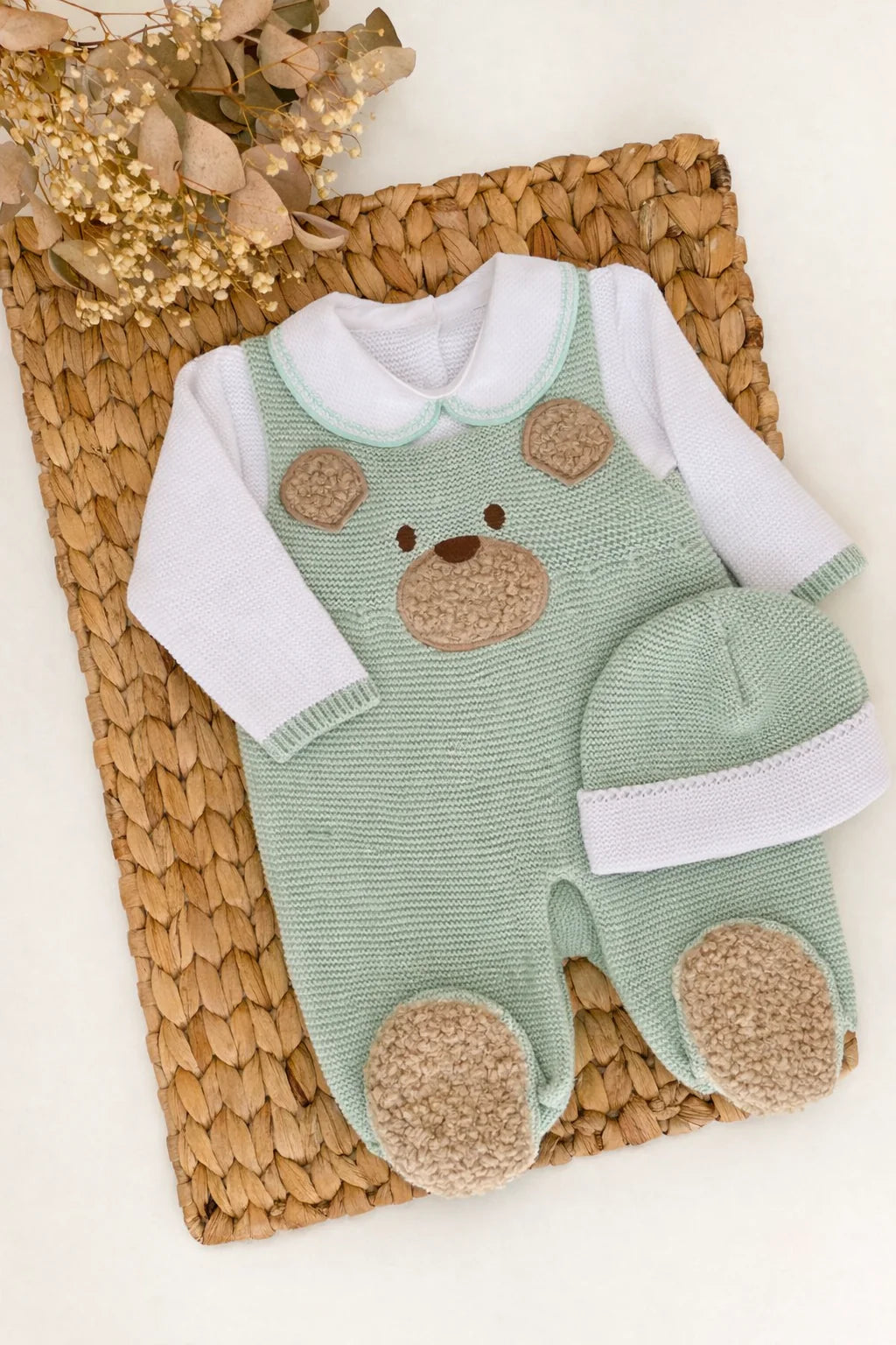 Bear Three Piece Knitted