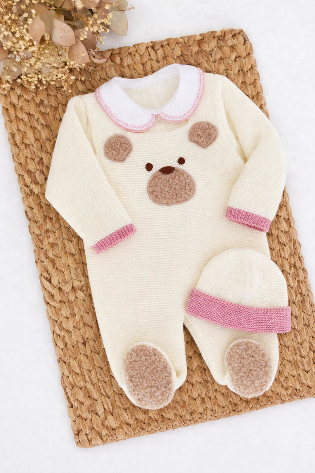 Bear Three Piece Knitted