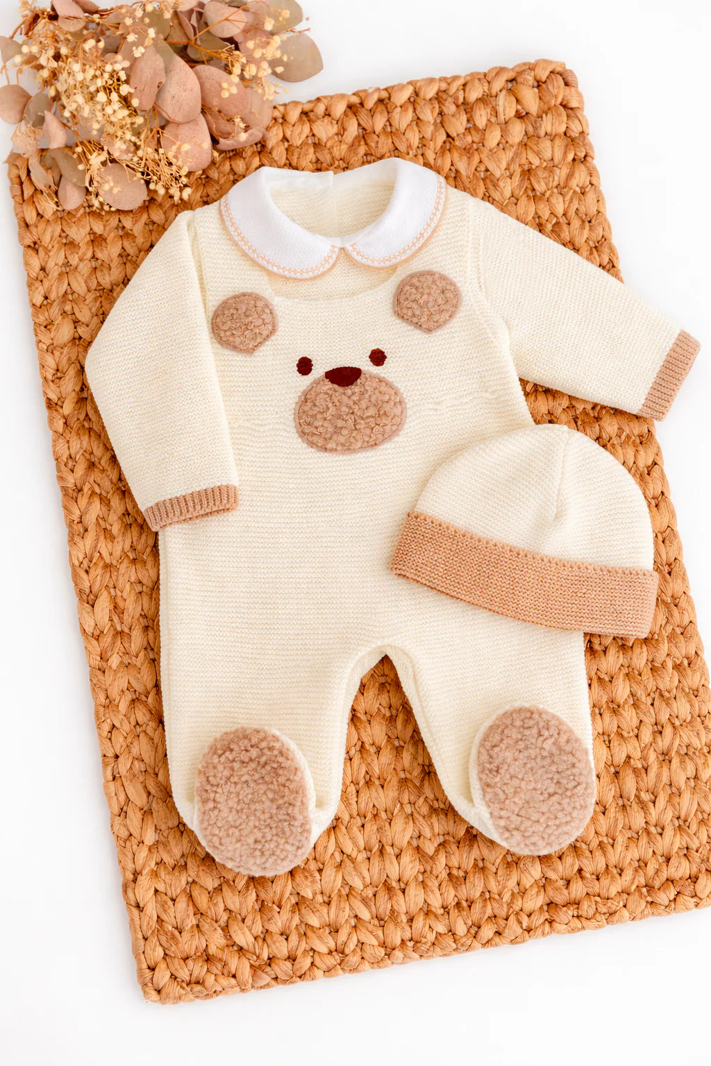 Bear Three Piece Knitted