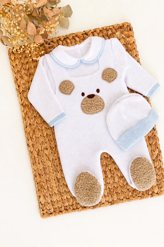 Bear Three Piece Knitted