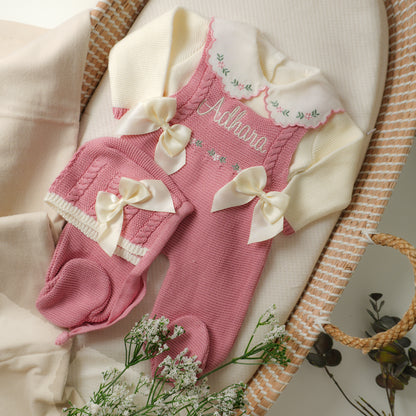 Paula Flores Three Piece Knitted