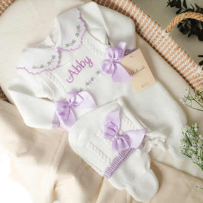 Paula Flores Three Piece Knitted