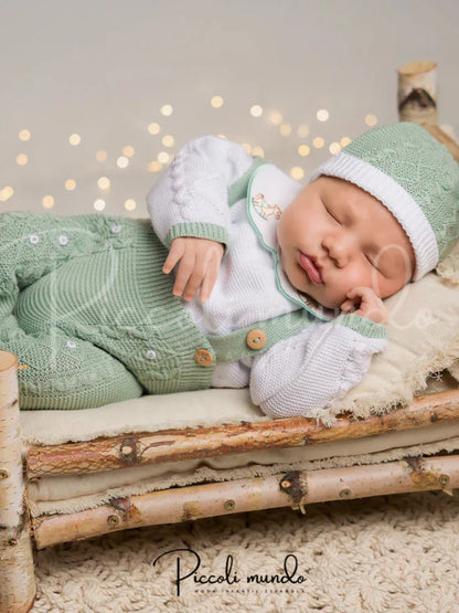 Little Horse Three Piece Knitted