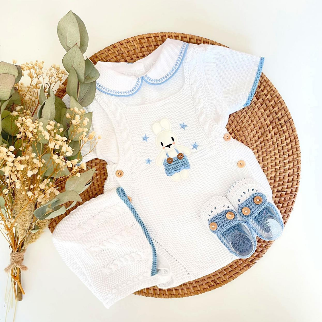 Bunny 4 Piece Knitted Outfit