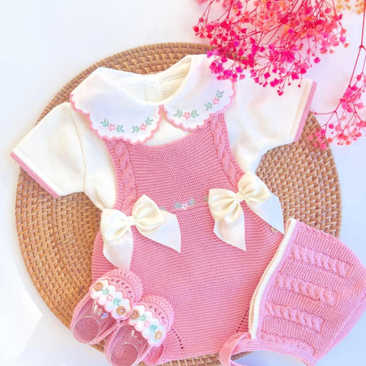 Paula Flores Three Piece Knitted