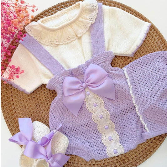 Adriana 4 Piece Knitted Outfit