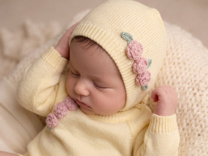 ranita cloe 3 Piece Knitted Outfit