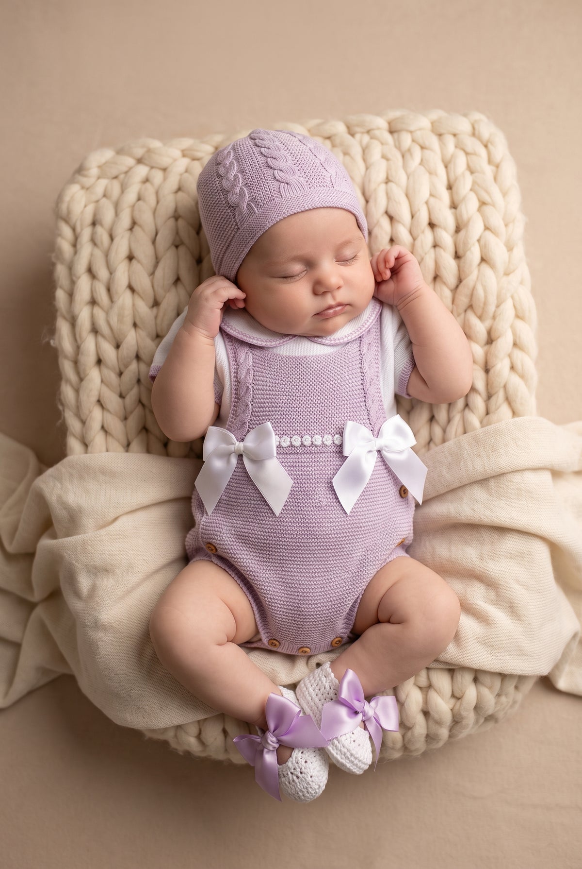 Paula 4 Piece Knitted Outfit