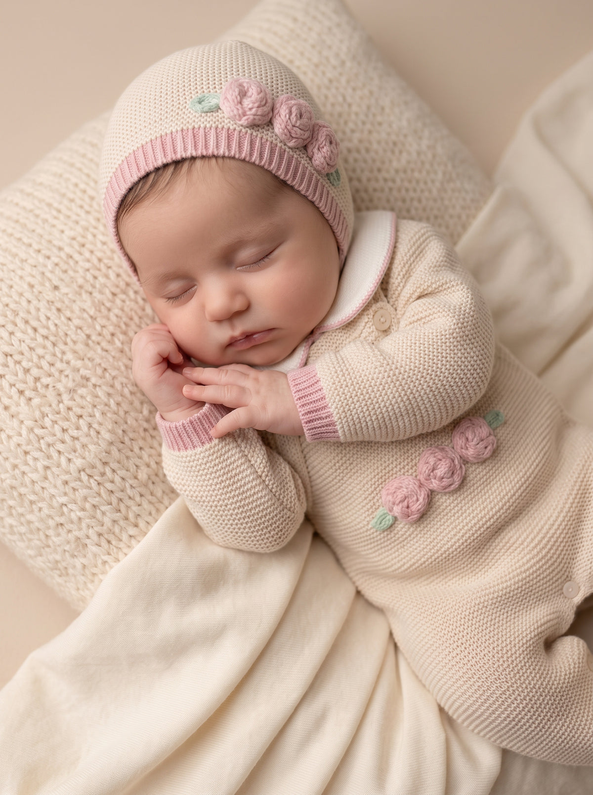 Cloe Three Piece Knitted