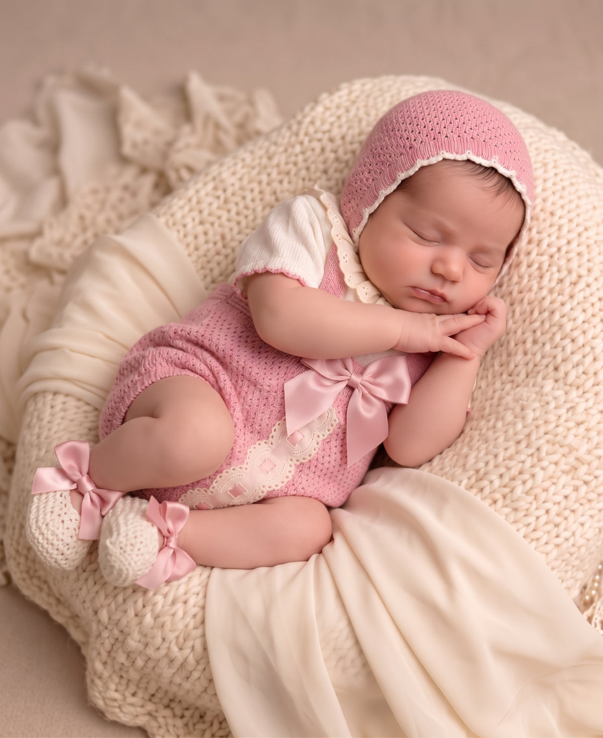 Adriana 4 Piece Knitted Outfit
