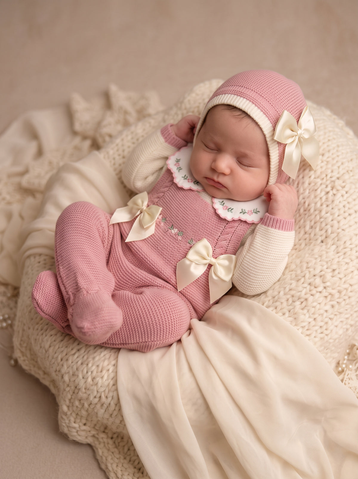 Paula Flores Three Piece Knitted