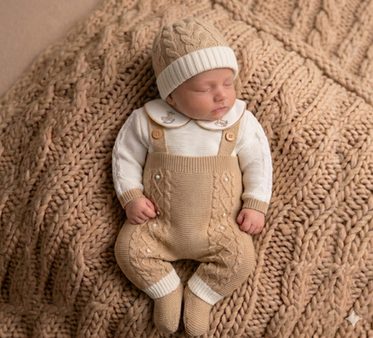Little Horse Three Piece Knitted
