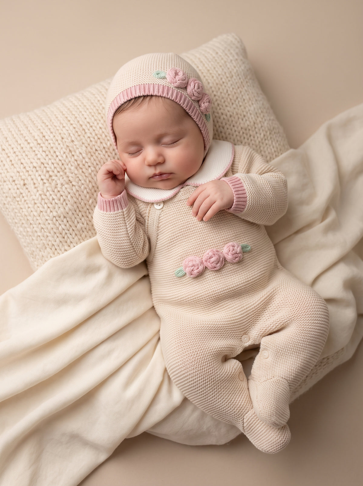 Cloe Three Piece Knitted