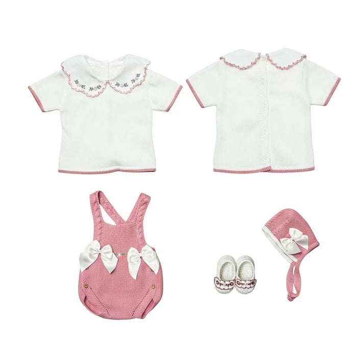 Princess  4 Piece Knitted Outfit