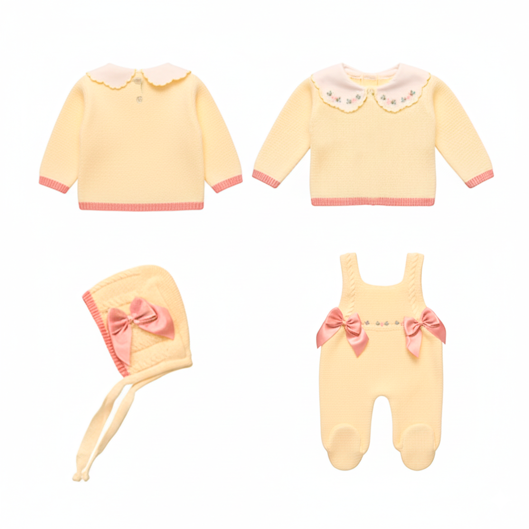 Paula Flores Three Piece Knitted