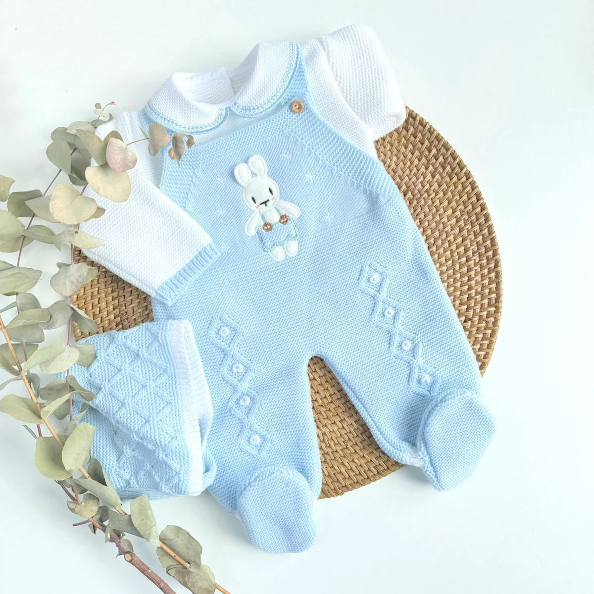Bunny Three Piece Knitted