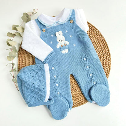 Bunny Three Piece Knitted