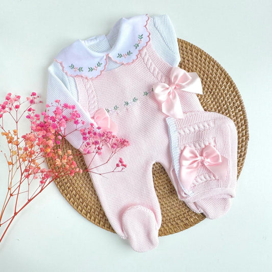 Paula Flores Three Piece Knitted