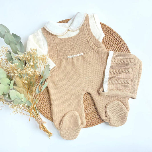 paul gorro Three Piece Knitted