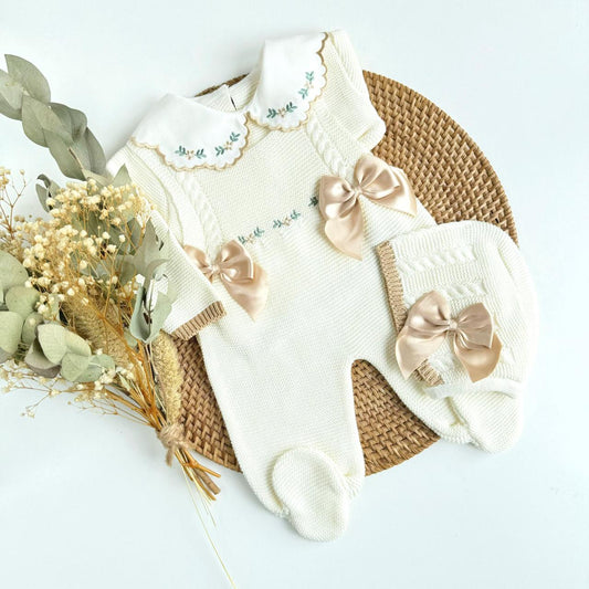 Paula Flores Three Piece Knitted