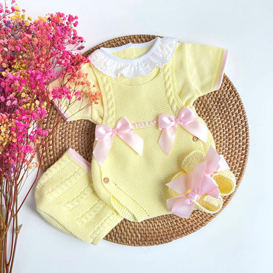 Paula 4 Piece Knitted Outfit