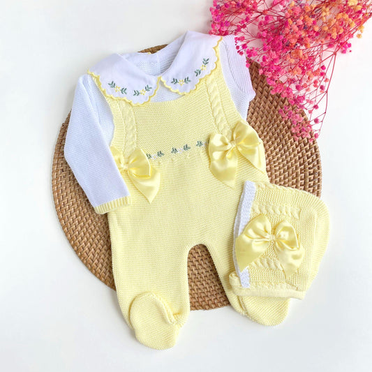 Paula Flores Three Piece Knitted