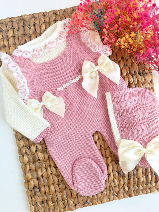 Hada Three Piece Knitted