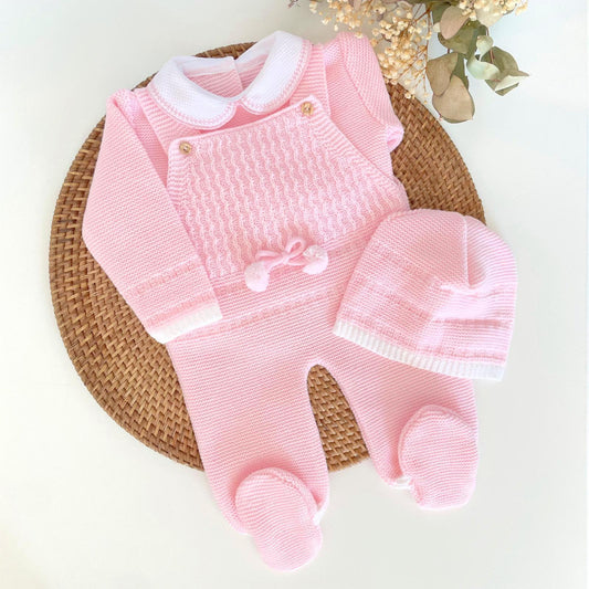 Pompón  Three Piece Knitted
