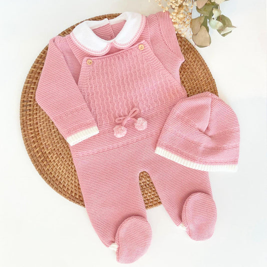Pompón  Three Piece Knitted