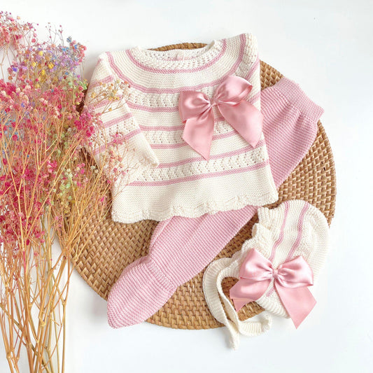 Loira Three Piece Knitted