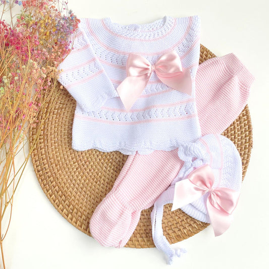 Loira Three Piece Knitted