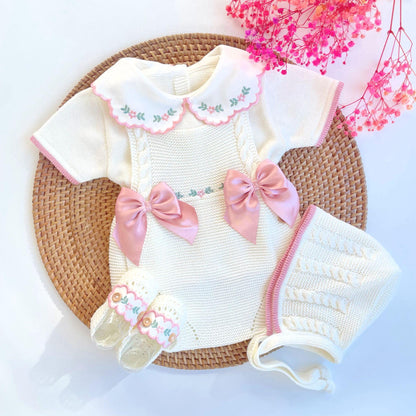 Princess  4 Piece Knitted Outfit