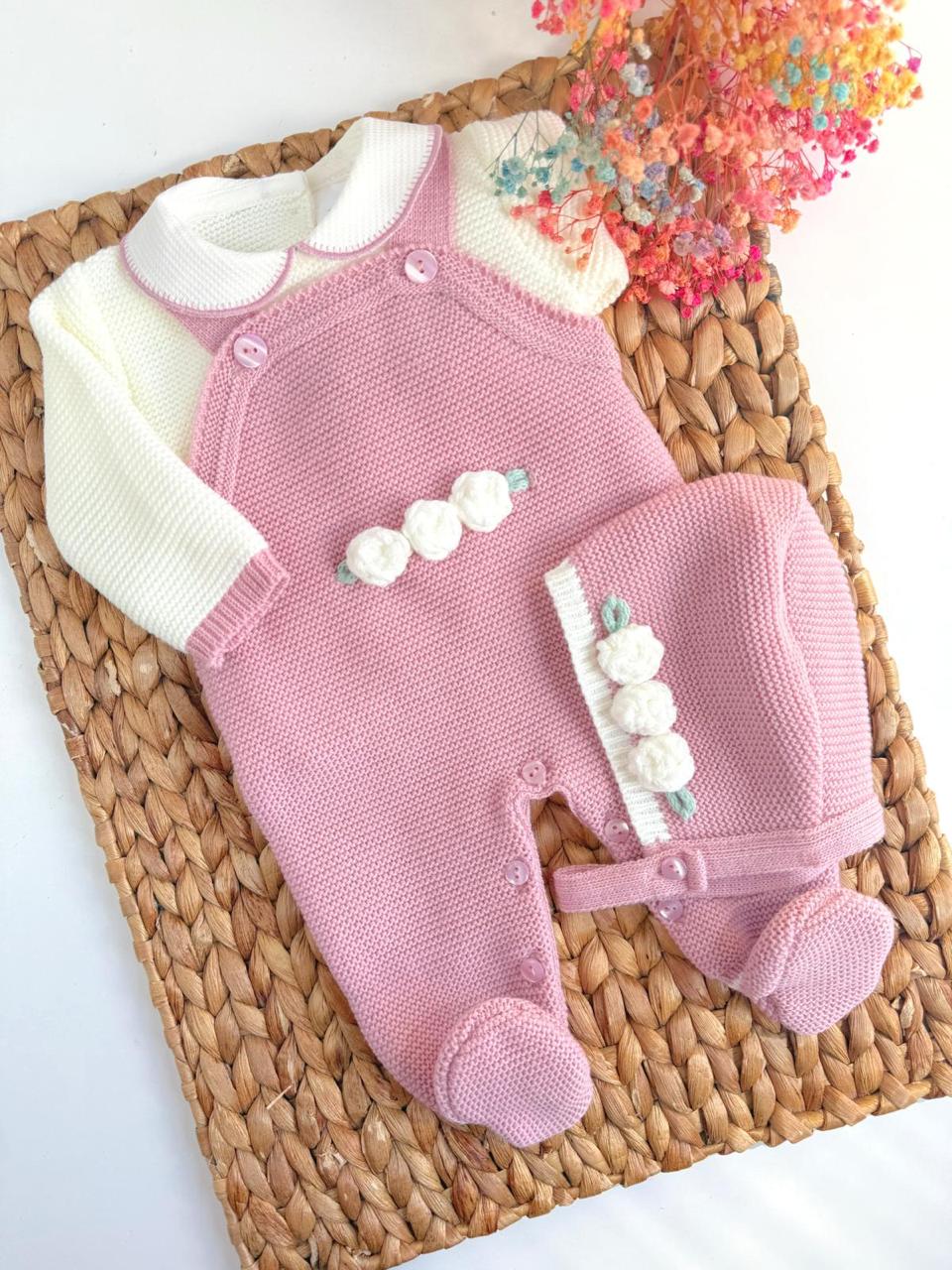 Cloe Three Piece Knitted