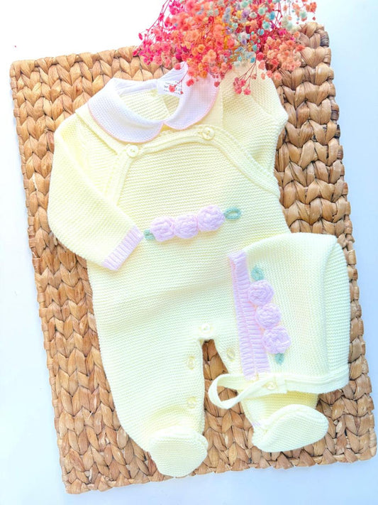 Cloe Three Piece Knitted