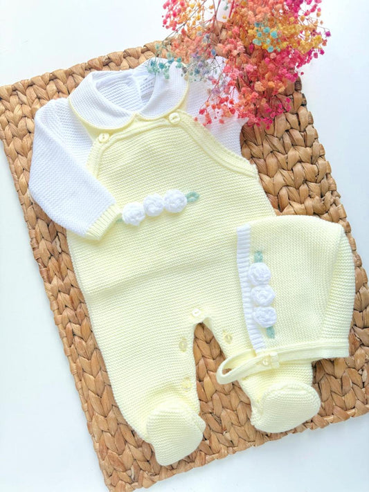 Cloe Three Piece Knitted