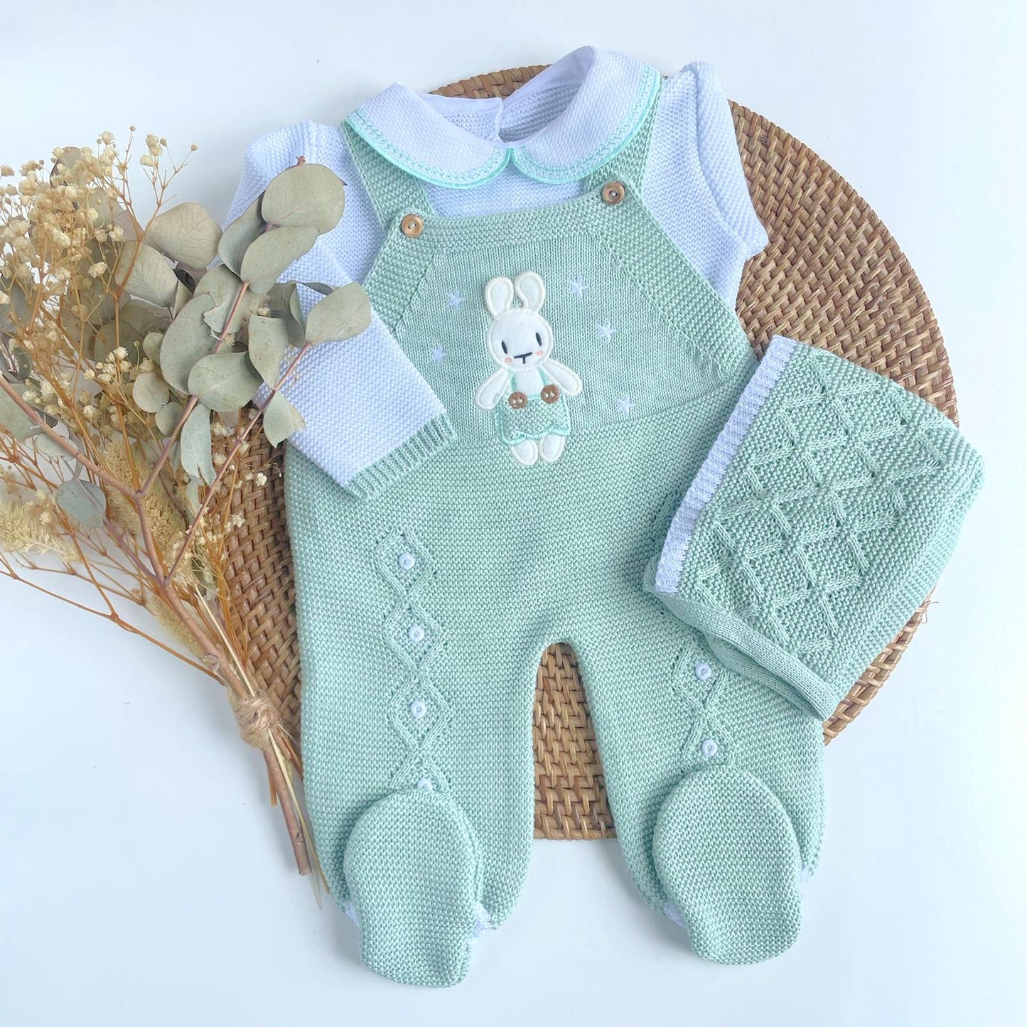 Bunny Three Piece Knitted